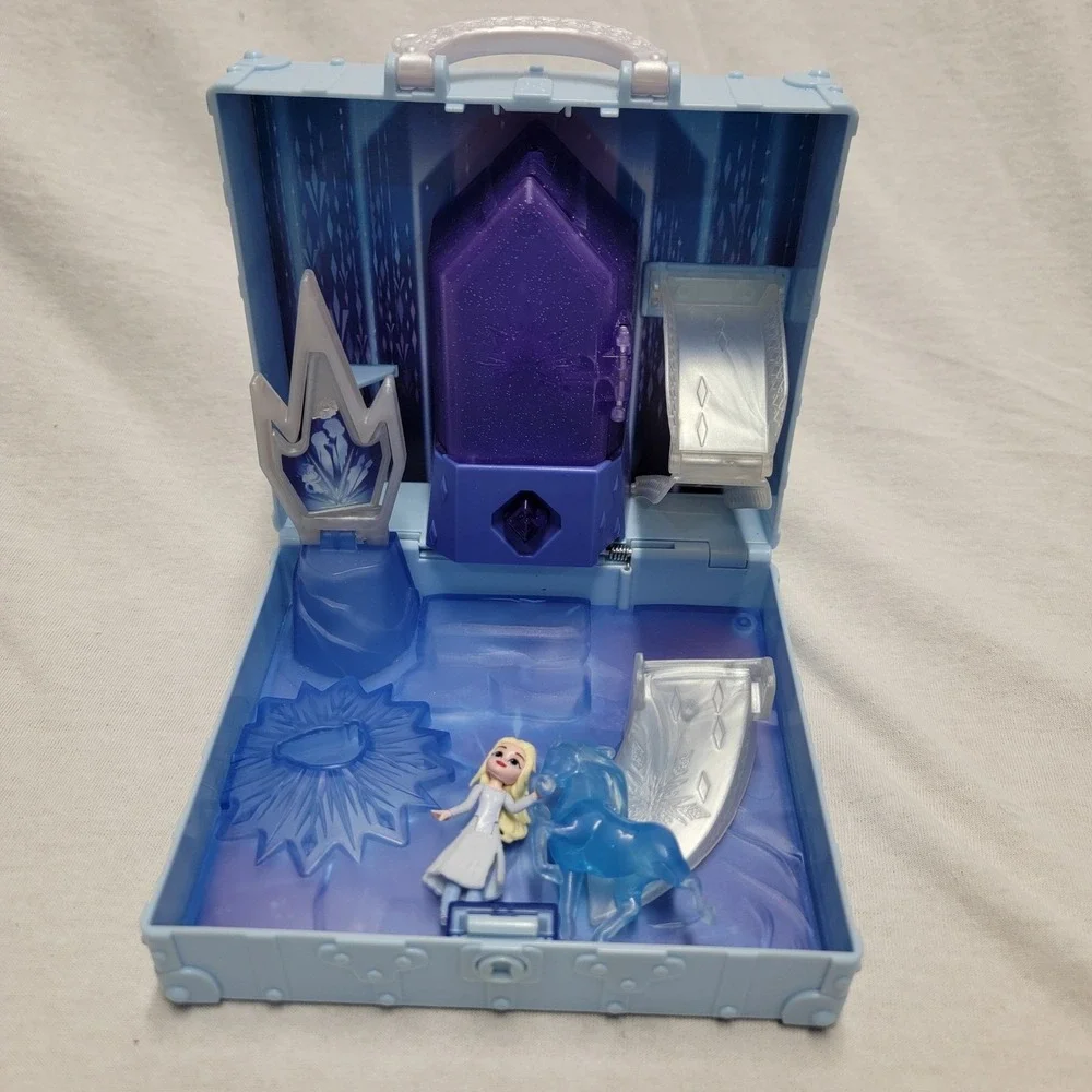 Disney Frozen 2 Mini Playset‎ Elsa Snow Castle Toy READ